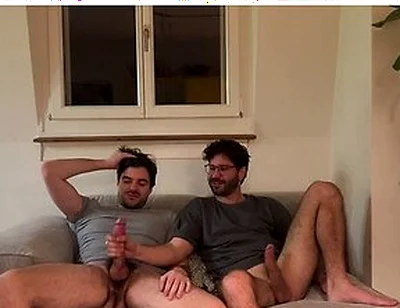 Straight Friend Helps Gay Bro Jerking Of