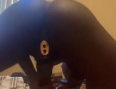 Stroking My BBC Butt Plug Deep in My Ass Fucking Silicone Pussy Doll