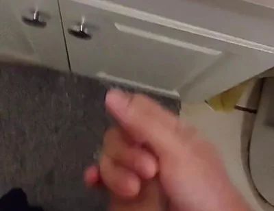 Cumming in the Bathroom