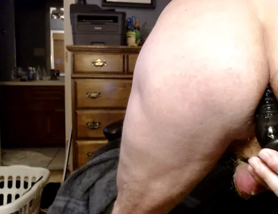My Ass Working a Thrusting Butt Plug
