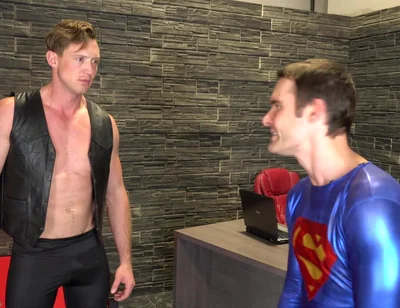 Superman Vs Alpha Stud