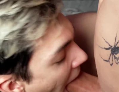 Cute Twink Makes a Big Dick Cum