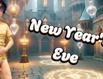 His Good Way to Start a Year with Cock in His Mouth