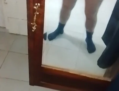 Naked Hard Mirror