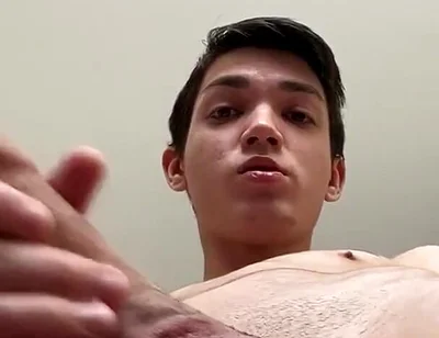 Jerking off an Unshaven Dick