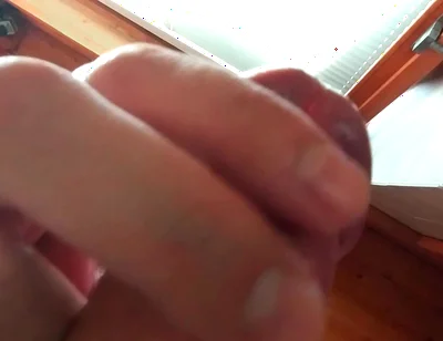 Massaging My Cockhead Until I Cum