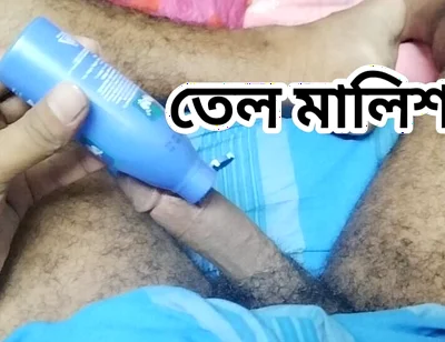 Desi Lungi Boy - Hard Dick Oil Massage and Hardcore Solo Flex