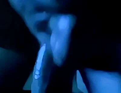 Drooling on Big Uncut Dick