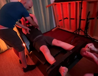 The Ticklers Come for Pup Nibbler