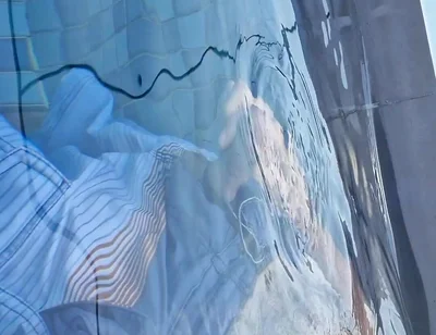 Stroking My Cock in the Pool