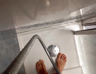 The Pig Shows You His Cumshot After Jerking off and Takes a Shower for You