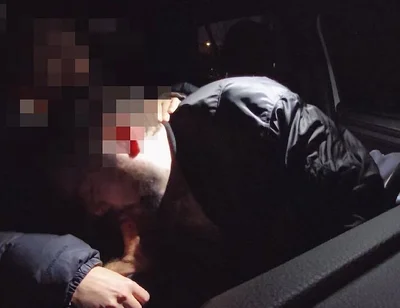 My Straight Friend Chris Fucks Me in the Car After I Suck Him and I Swallow His Load