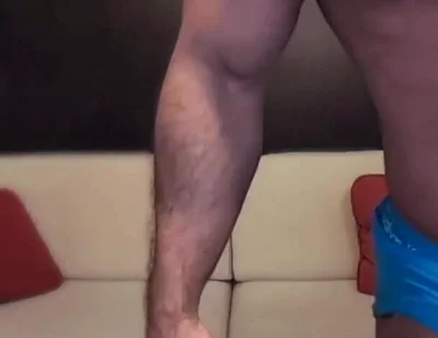 Straight Bodybuilder Shows off by Flexing and Posing Huge Muscular Body