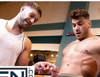 William Seeds Muscular Power Leaves Arno Antino Breathless In A Wild, Intense Gym Hookup