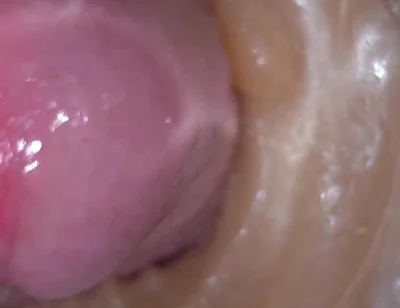 Breastfeeding Breathless with Cream Pumping Deep