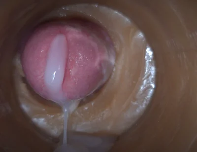 Breastfeeding Breathless with Cream Pumping Deep