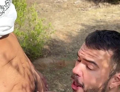 Cruising Adventures: Ep. 3, Madrid Outdoor Suck and Fuck Latino Guy and His Boyfriend
