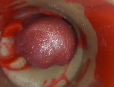 Deep Thrusts Trigger Feverish Cum Inside Without Sperm's Trace