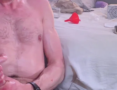 Jerking off with Very Intense Face, 