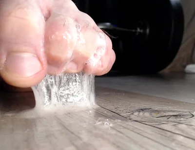 Daddy Feeds Drool and Snot with Legs