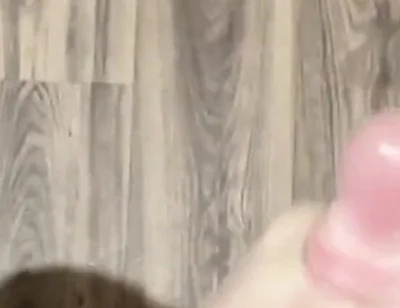 Cumming on the Floor at Night