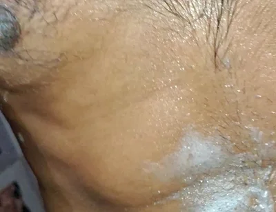 A Young Hindu Boy From India Is Fucking His Thick Cock Hard with His Hands While Taking a Bath