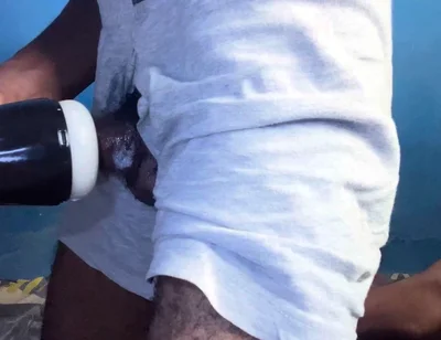 Having Best Time with My Flashlight Pussy