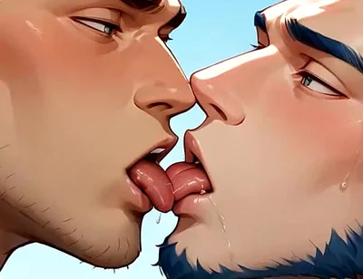 Sexy Muscle Fellows and Molten Beach Joy Lead to Explosive Booty Orgasms.