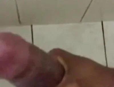 Slowly Motion Jerking off in the Shower Cumming Hard