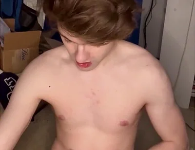 Huge New Years Cumload From My Big Twink Cock!