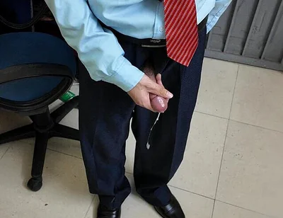 Teacher Boss Milking in the Office