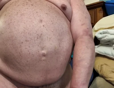 Stroking My Fat Cock