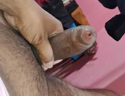 Desi College Boy, in Bed, Masturbating, Cock Is Very Strong and Thick.