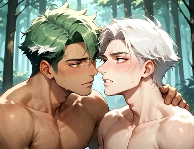 Unleash Your Horny Side with This Muscled Fellow in a Handsome Fuckfest Through the Forest! Experience the Ultimate Gay