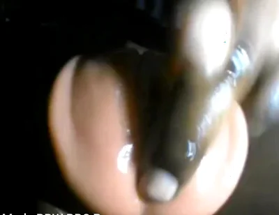 Teasing Playing with My Fake Pussy Double Side Doll