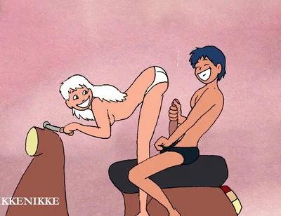 Young Arab Student and a Beautiful Blonde: Hot Fuck on the Scooter.