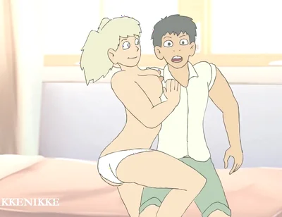 Hentai: Haruto, Perverted Student Fucks His Blonde Until She Cums