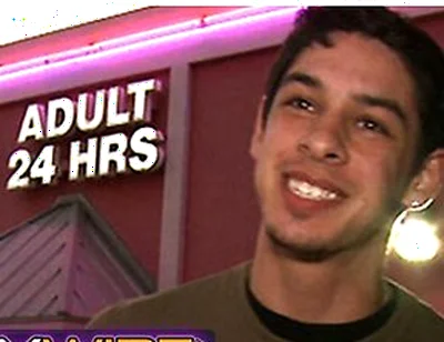 Tony Douglas Gets Surprised Pleasure From Richie Sabatini At The Glory Hole Booth