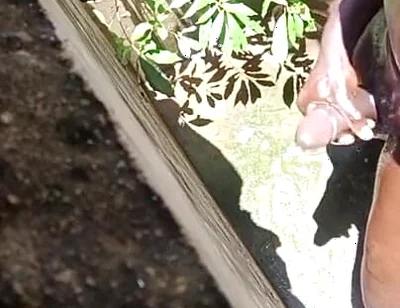 Hot Sunny Day Dick Massage Gone Wild