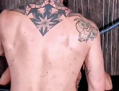 Bondage Piss Wax Slave by the Bearded Master