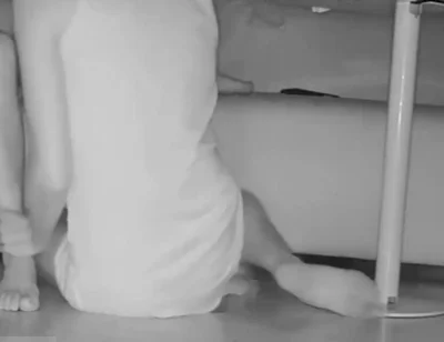Horny Stepson Seduces His Stepdad, Caught on Night Vision Cam - Part 2