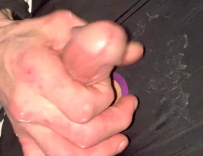 Crossdresser Michelle Wearing Spandex Long Sleves Swimsute Lots of Precum Then I Bust a Huge Cum Load