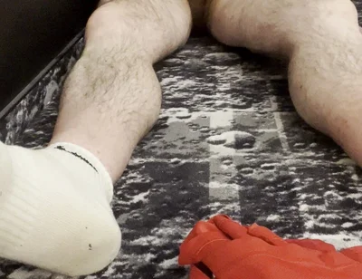 Coach Karl Feet White Socks and Bare Balls [5834]