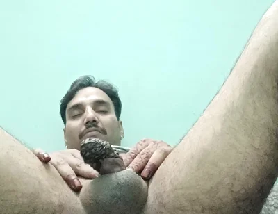 Indian Desi Man Enjoy Shower and Sex
