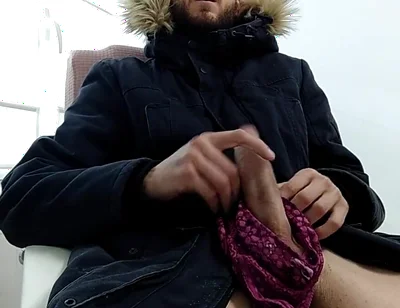 Male Masturbation with Shot Glass Ejaculation