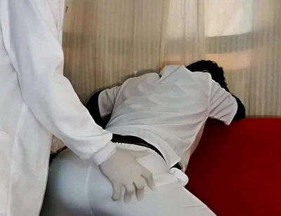 Unexpected Touch Exam: I Was Excited by the Nurse on Duty and Couldn't Hide It - 1