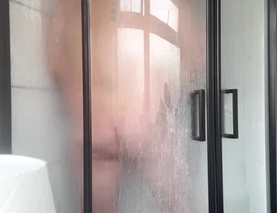 Horny Man Strips and Shaves off Pubic Hair