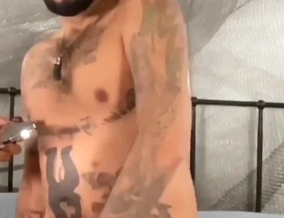 2 Big Fat Cocks Double Anal Muscle Ass Bareback Uncut Latinos