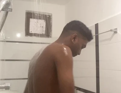 Sri Lankan Teen Boy Showered
