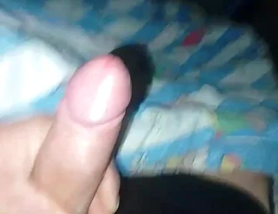 German Uncut Cock Masturbate After Work